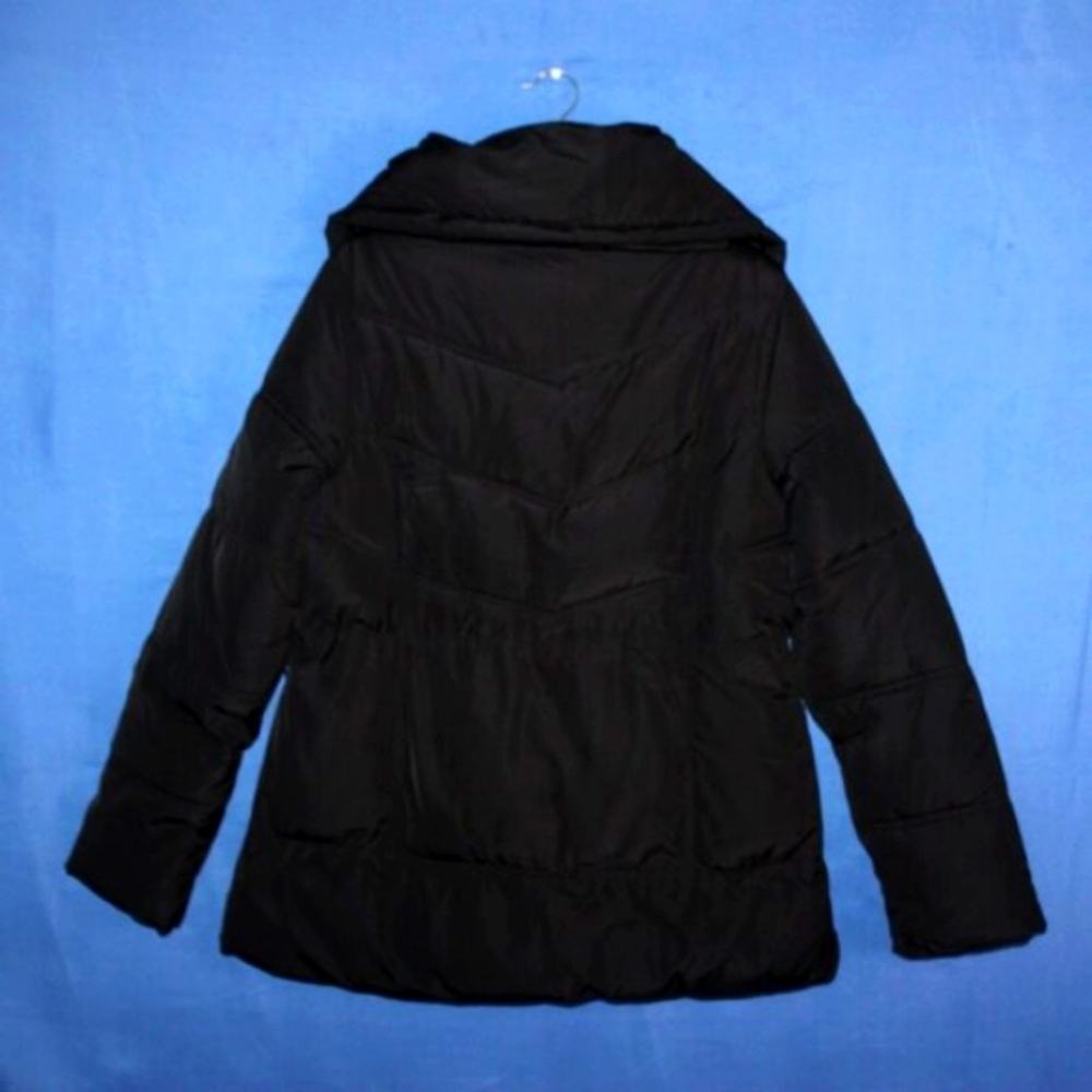 Rocawear Classic Puffer Jacket Black - Leopard Print Lining - Picture 7 of 9